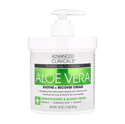 Advanced Clinicals Aloe Vera Soothe + Recover Body Lotion | 454G
