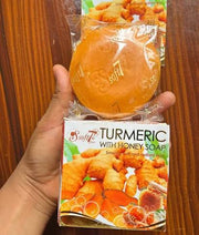 SOFT 7 TURMERIC WITH HONEY BAR  FACE CLEANSER – 120G