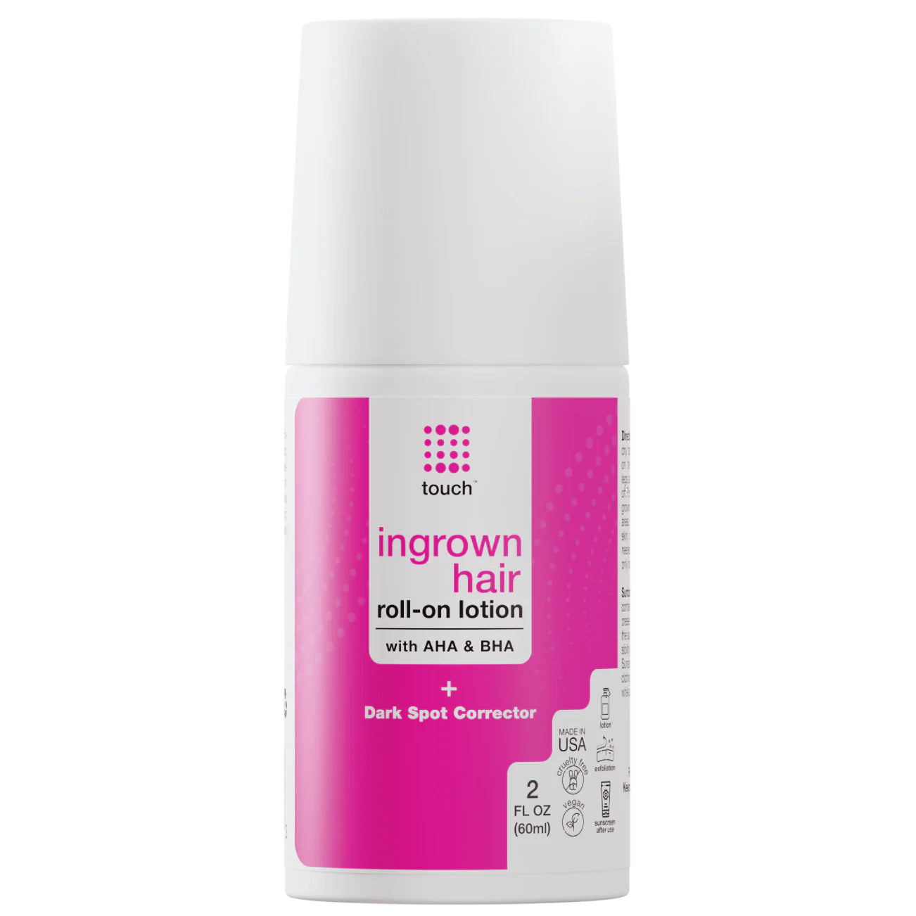 Touch Ingrown Hair Roll-On With AHA & BHA