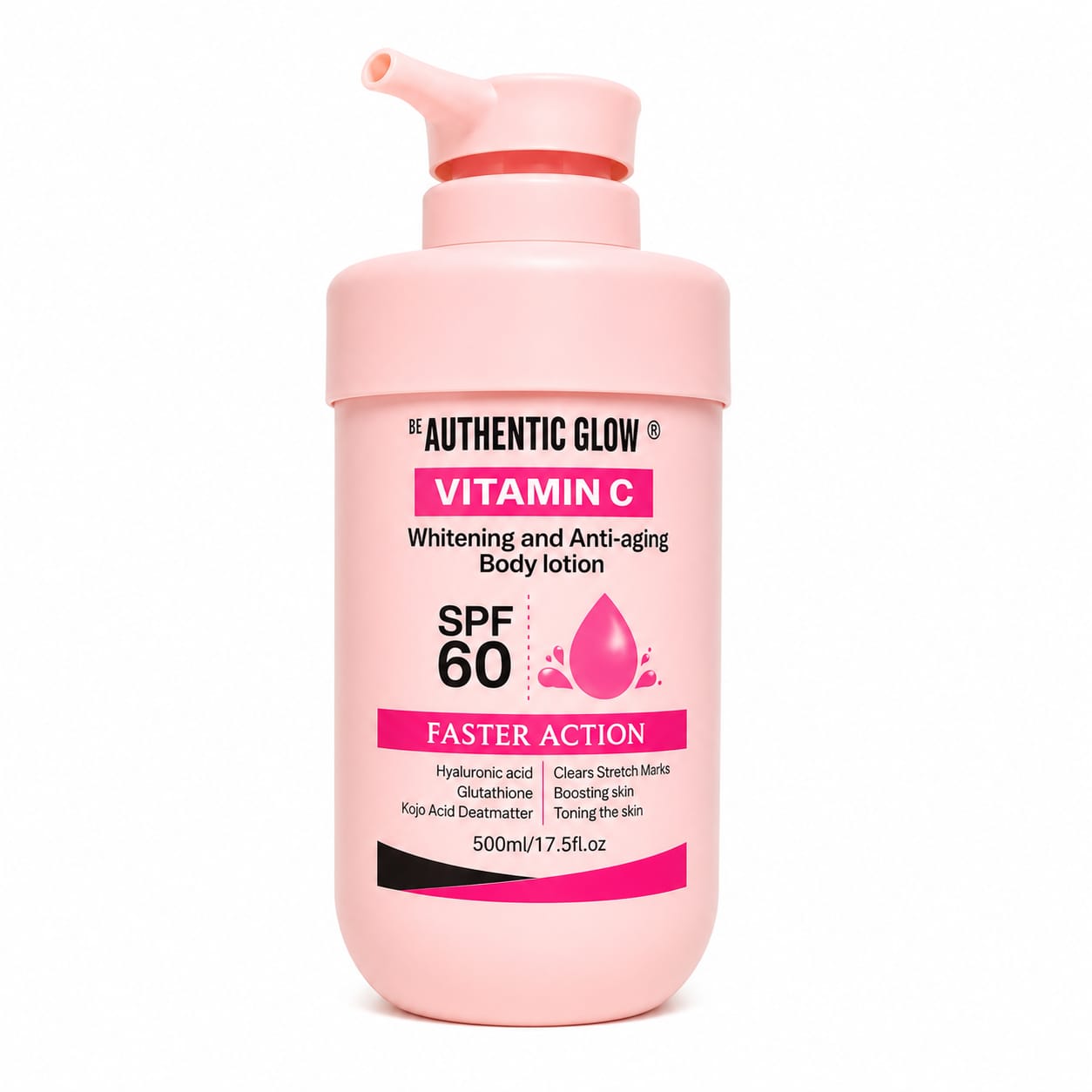 Authentic Glow Vitamin C Anti-Aging Body Lotion | 500ML