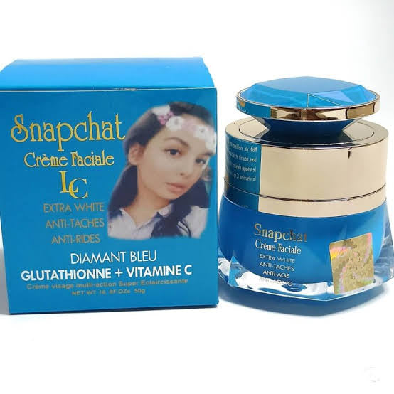 Snapchat Diamant Bleu Glutathione + Vitamin C Face Cream
