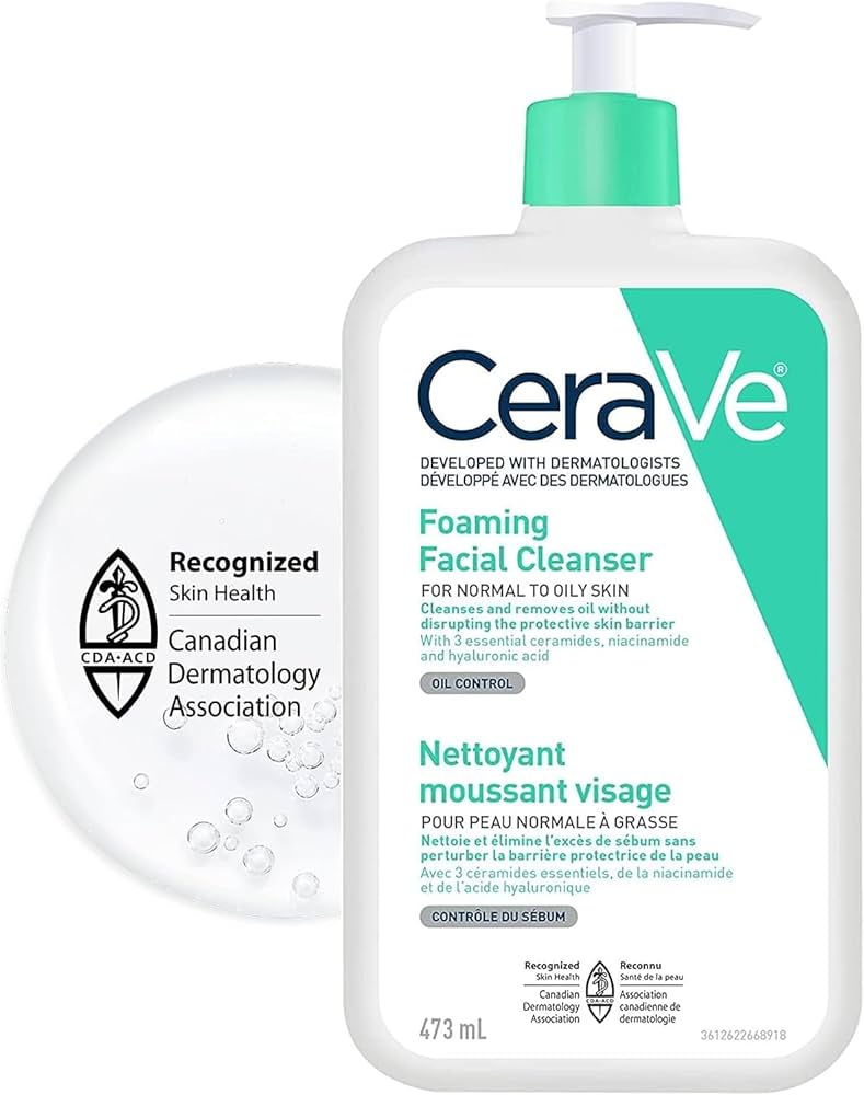 CERAVE FOAMING FACIAL CLEANSERS (16 fl oz)