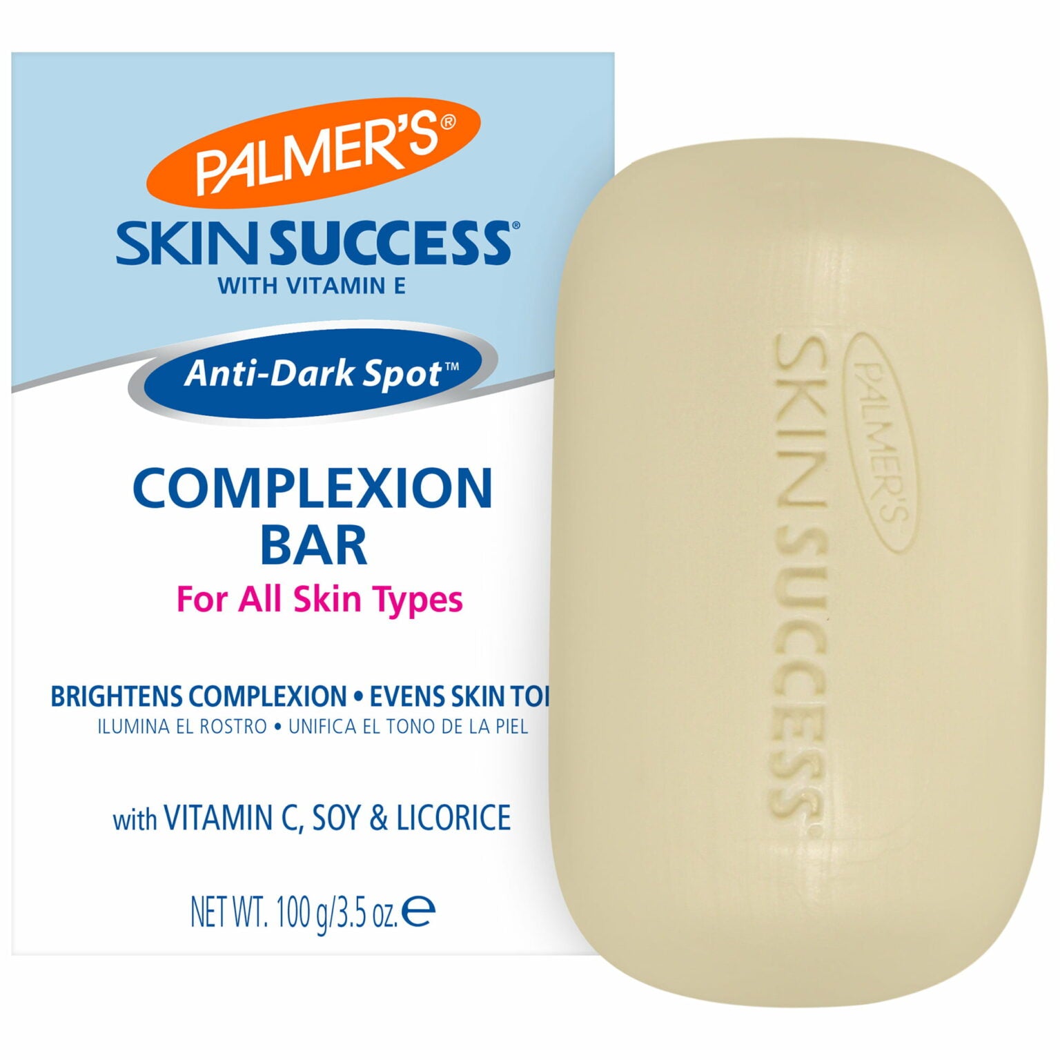 Palmers Anti-Dark Spot Complexion Bar
Soap