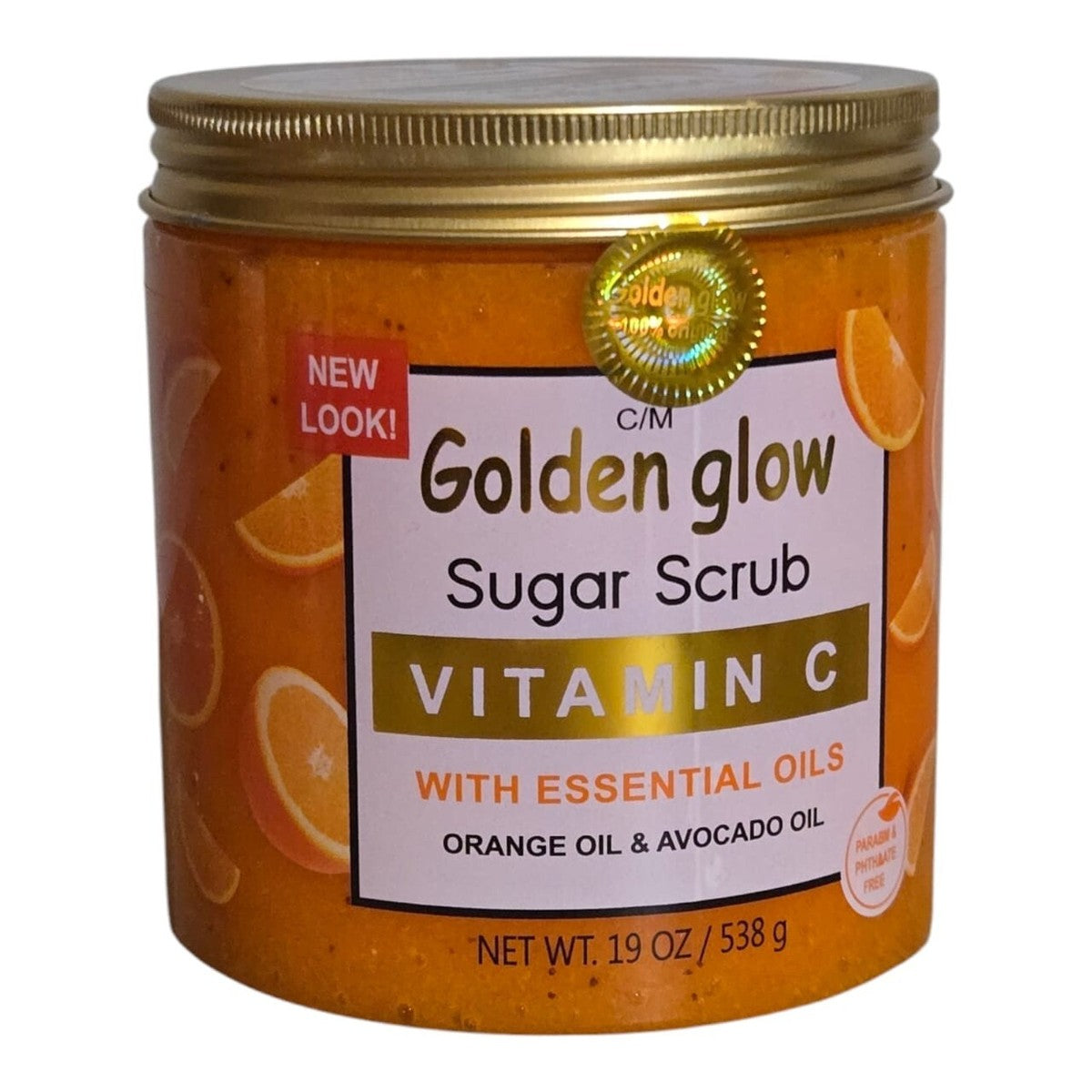 Golden Glow Vitamin C Sugar Body Scrub