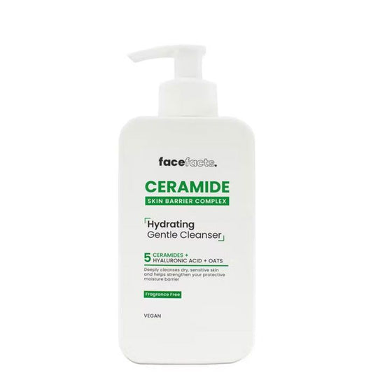FACE FACTS CERAMIDE HYDRATING GENTLE FACE CLEANSER – 200ML