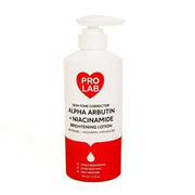 PRO LAB LOTION SKIN TONE CORRECTOR ALPHA ARBUTIN + NIACINAMIDE BRIGHTENING BODY LOTION – 500ML
