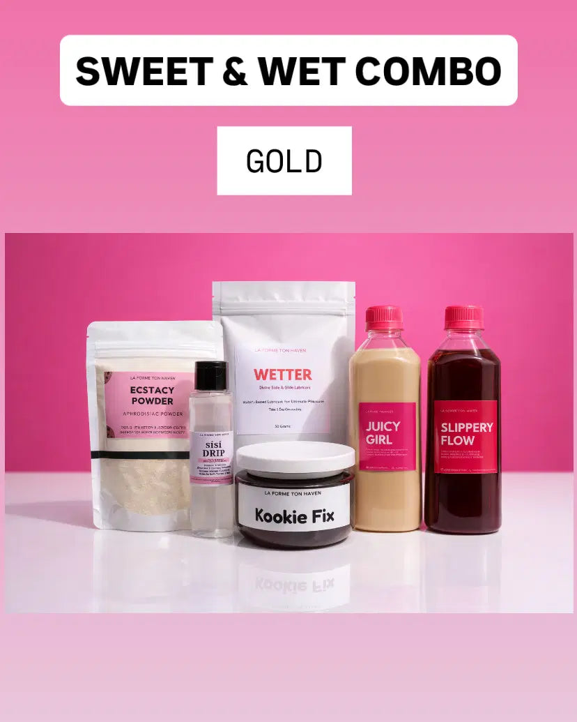 SWEET AND WET INTIMATE GOLD COMBO
