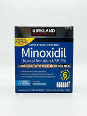 Minoxidil Topical Solution USP 5% Hair Growth Treatment for Men