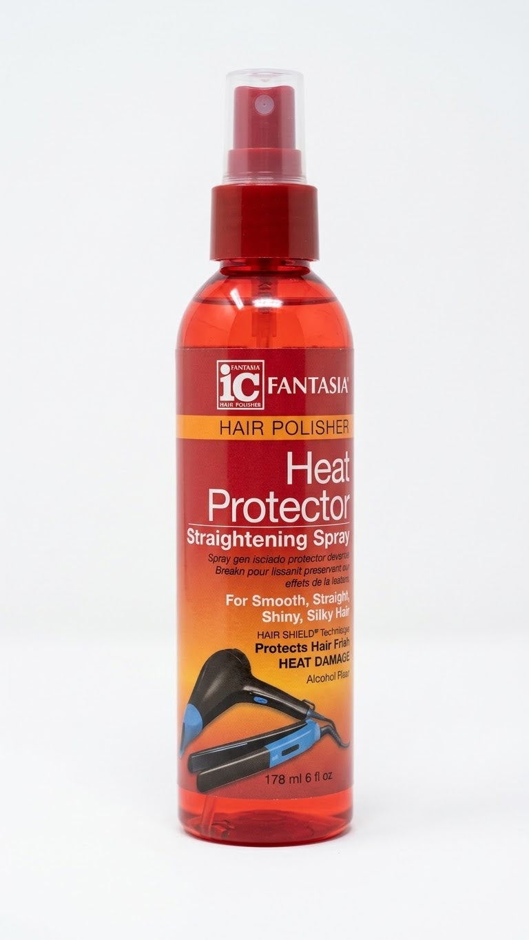 I.C. Fantasia hair polisher Heat Protector Straightening spray