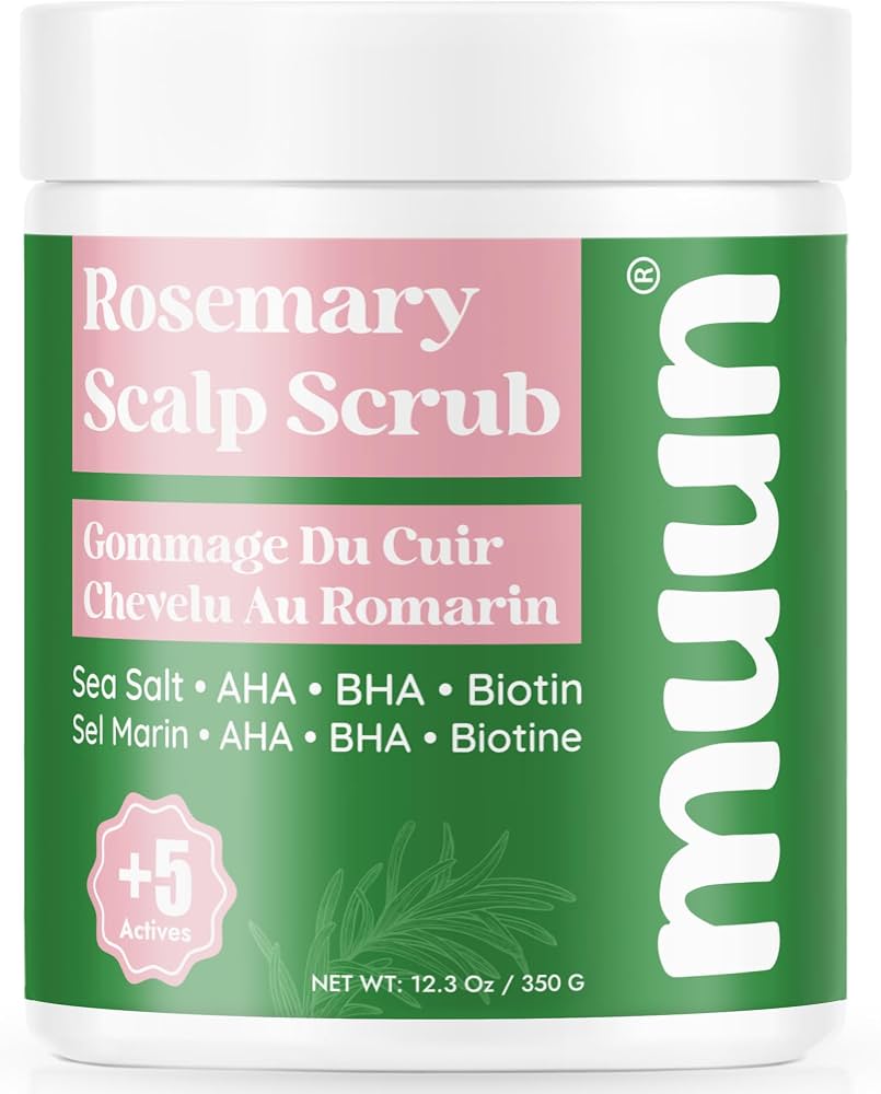Muun 2-in-1 Rosemary Scalp Scrub & Shampoo | AHA BHA