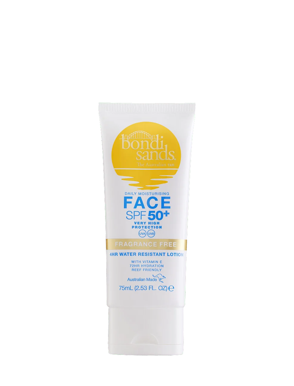 Bondi Sands Face SPF 50+ Fragrance-Free Sunscreen Lotion