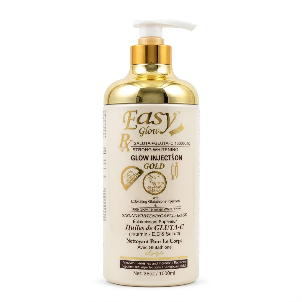 Easy Glow Strong Whitening Saluta + Gluta C Body Lotion | 1000ml