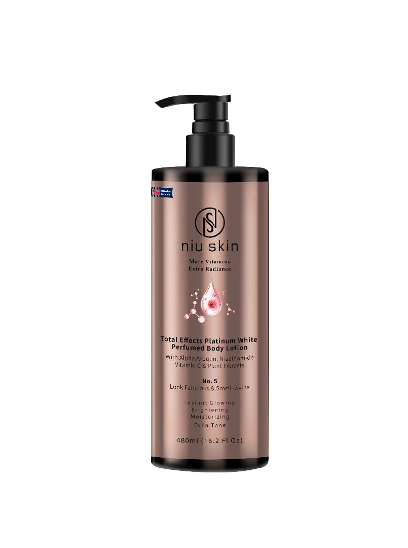 NIU SKIN More Vitamin Extra Radiance (With Alpha Arbutin, Niacinamide And Vitamin C) Body Lotion NO.5 480ML