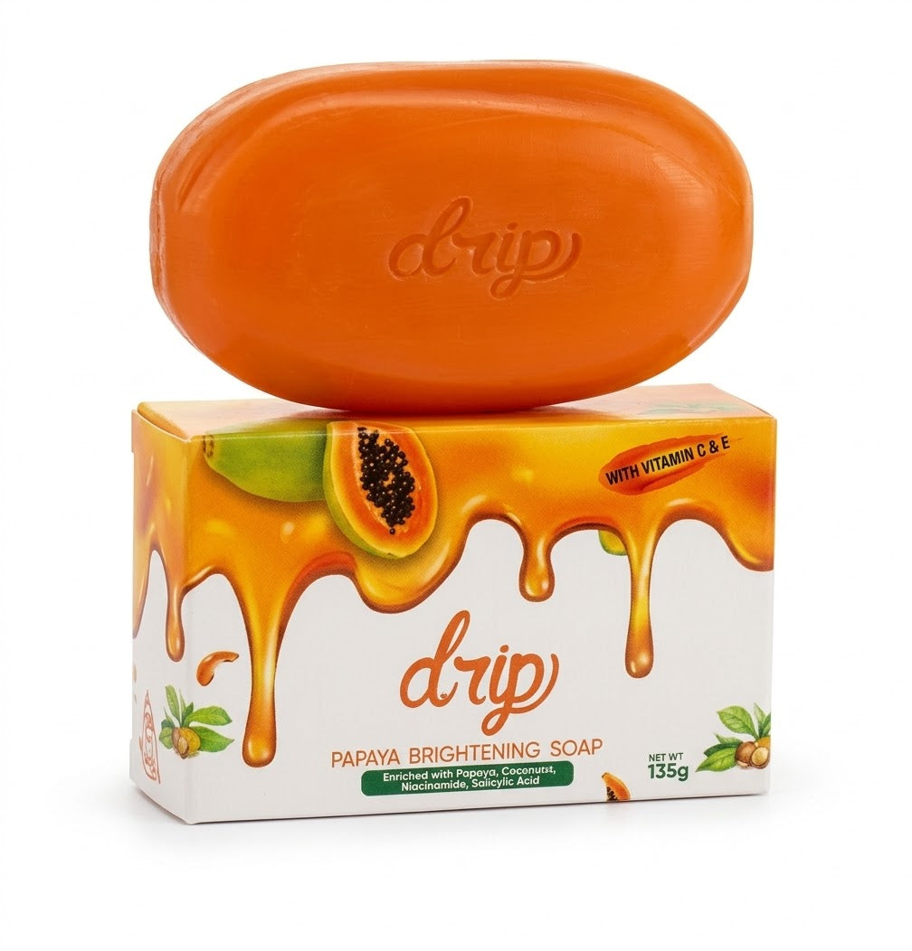 Drip Papaya Brightening Bar Soap