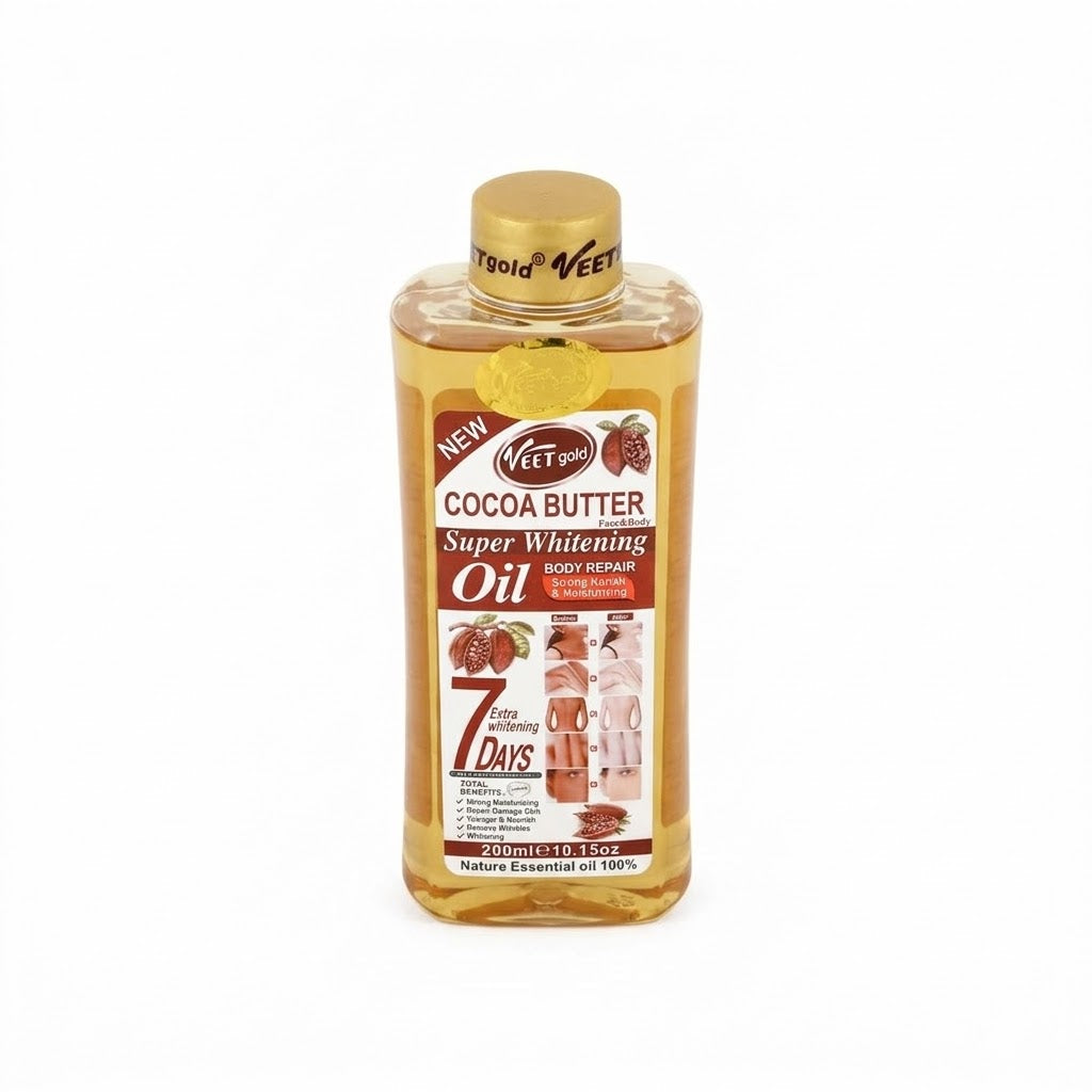 Veet Gold Cocoa Butter Super Whitening Body Oil | 200ml