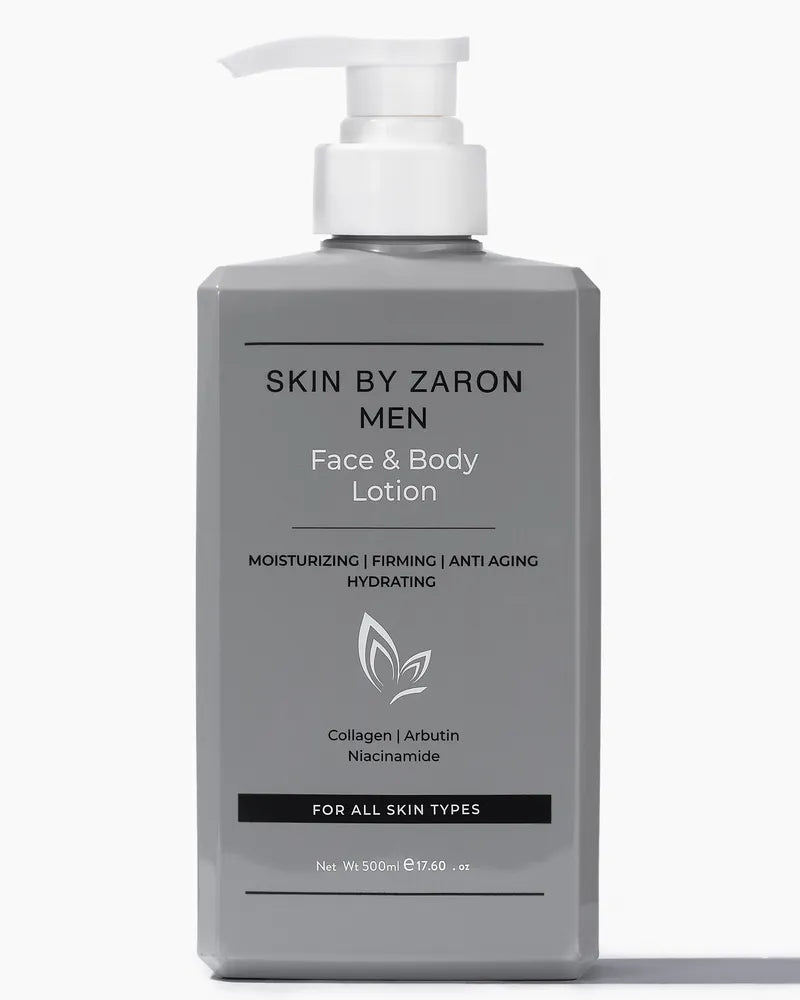 SKIN BY ZARON MEN FACE & BODY LOTION