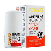 COSMO ACTIVE SPORT WHITENING UNDERARM ROLL-ON DEO