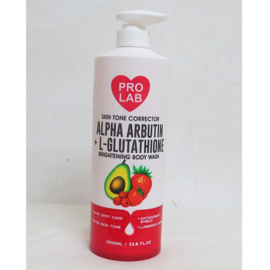 PRO LAB SKIN TONE CORRECTOR ALPHA ARBUTIN + L-GLUTATHIONE BRIGHTENING BODY WASH