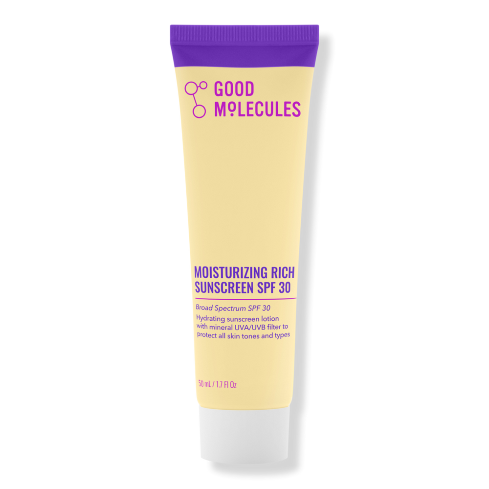 GOOD MOLECULES MOISTURIZING RICH SUNSCREEN SPF 30