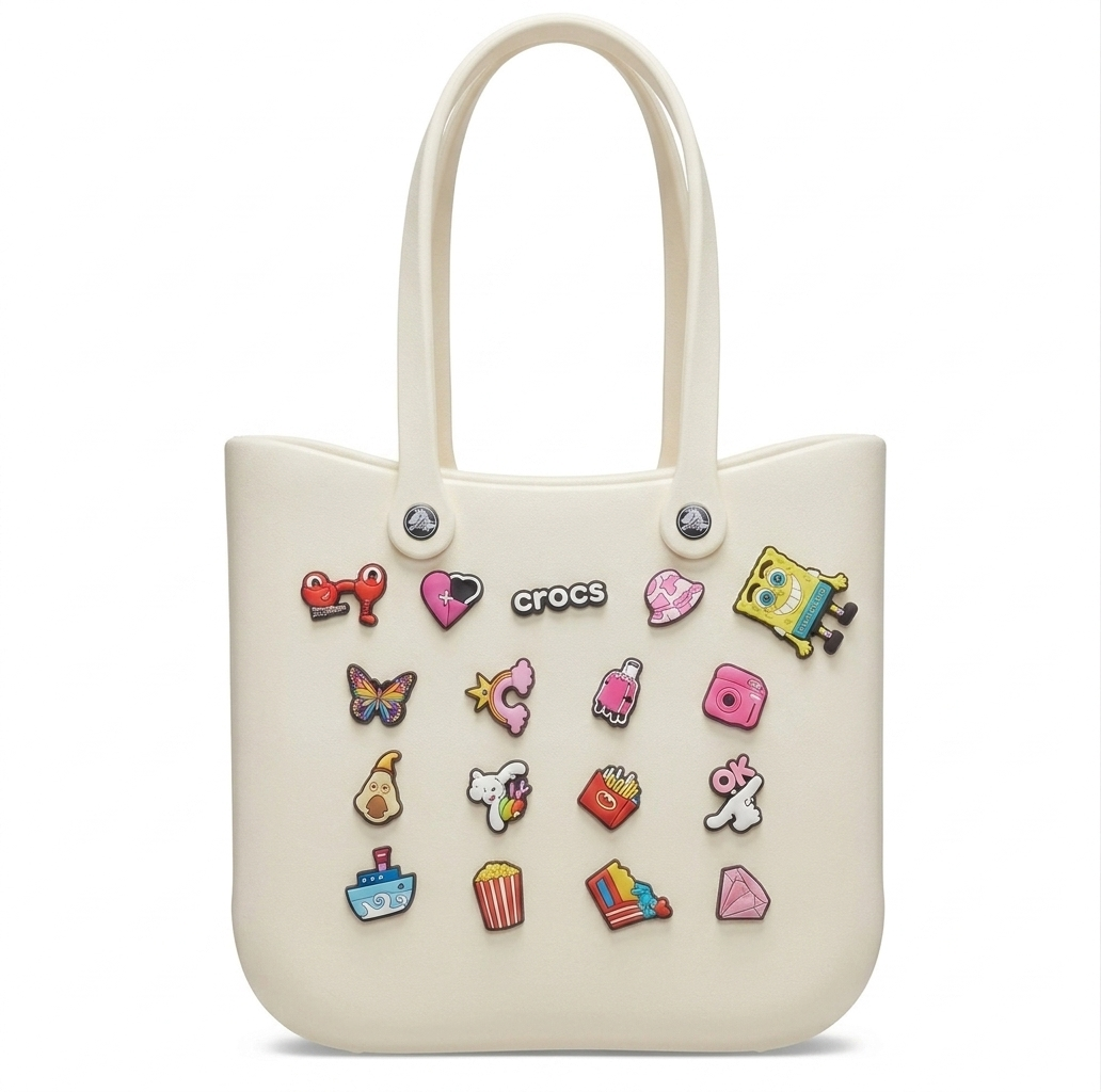 Crocs Classic Charmed Tote Bag Mini Size)