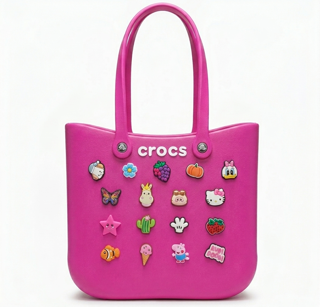 Crocs Classic Charmed Tote Bag Mini Size)