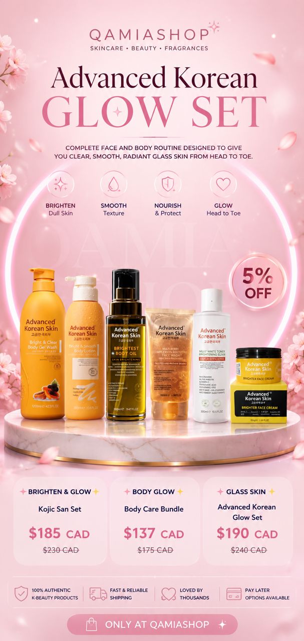 Advanced Korean Glow Face and Body combo