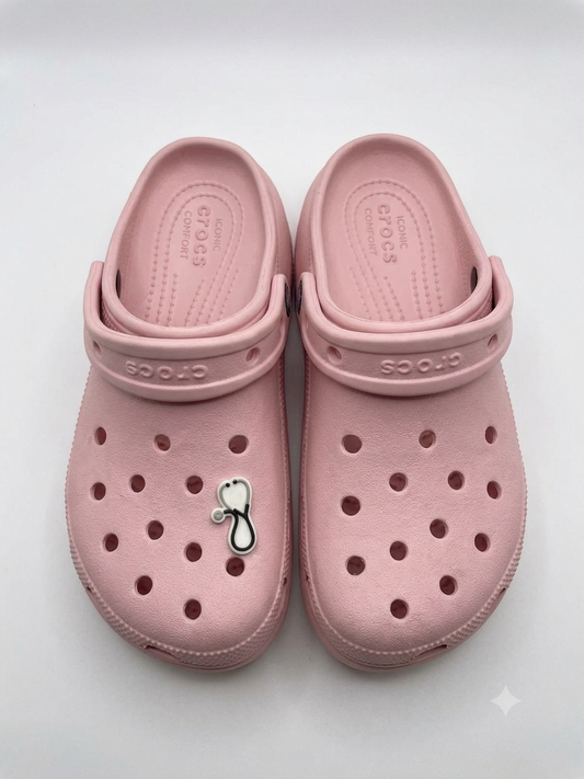 Classic Pink Clog Crocs