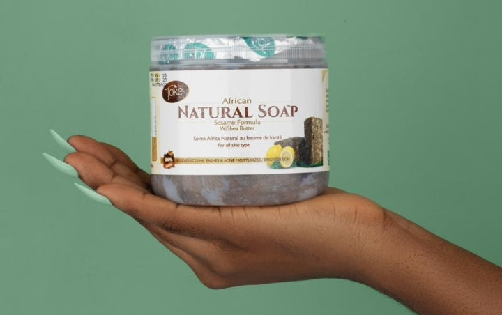 Toke Natural Black body Soap