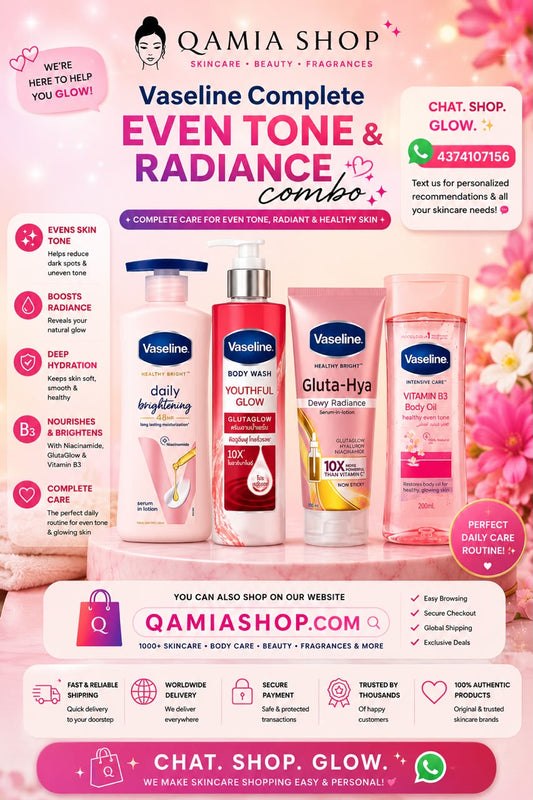 Vaseline Complete Even Tone and Radiance Combo