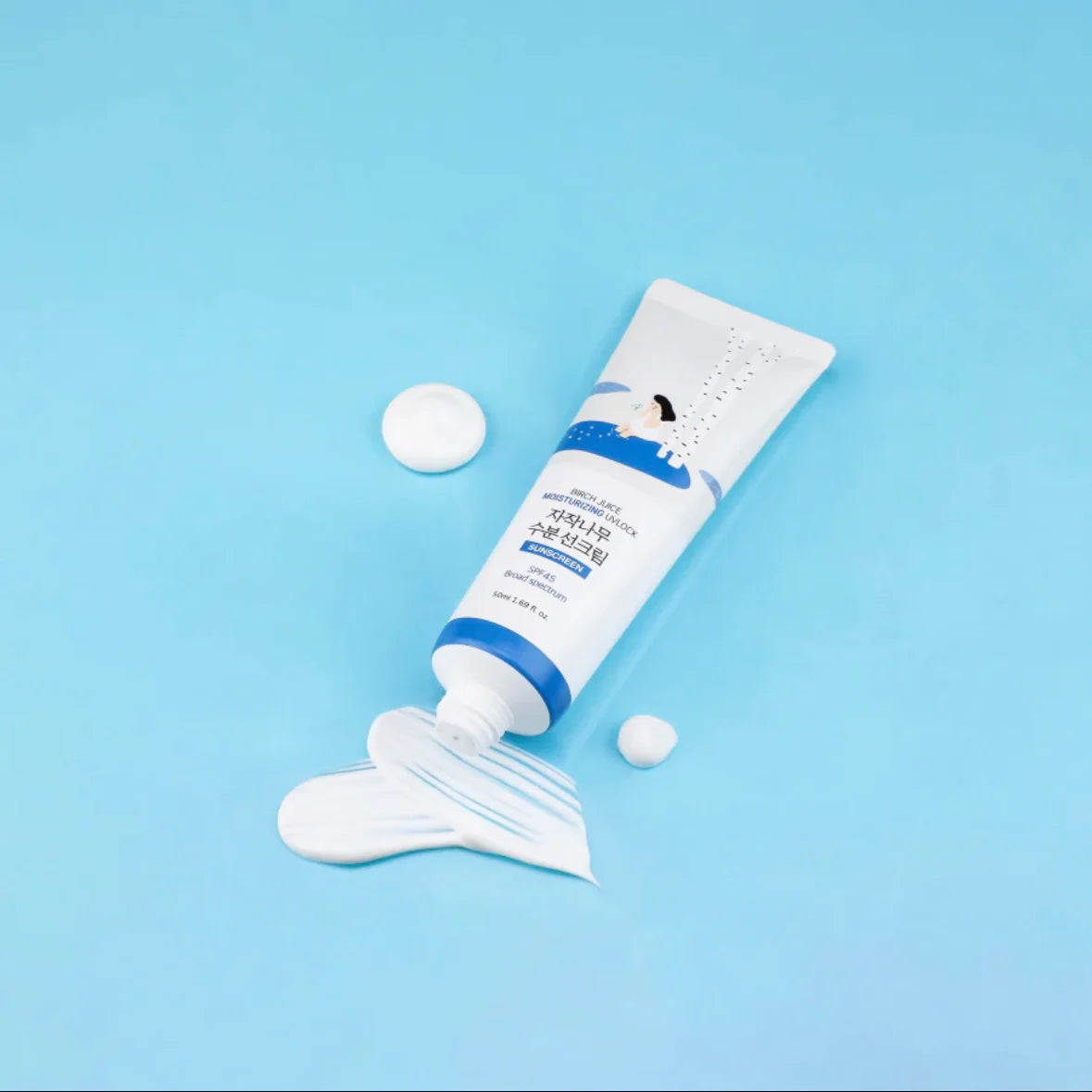 ROUND LAB Crème solaire hydratante au jus de bouleau 50 ml