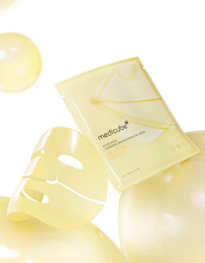 Medicube - Masque gel éclaircissant à l'acide kojique et au curcuma