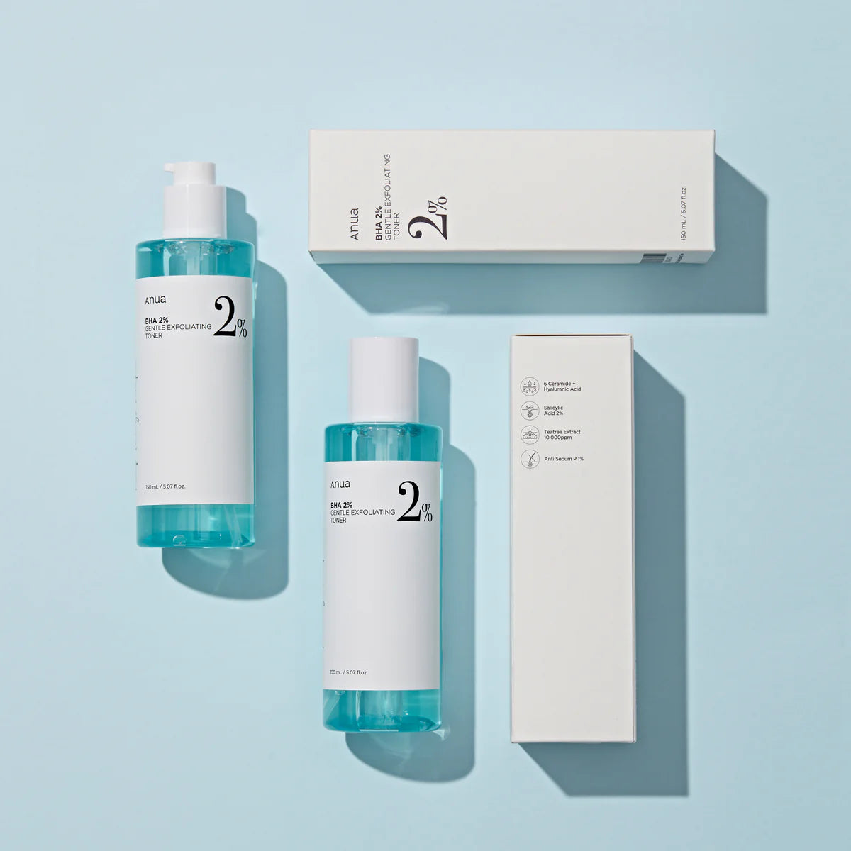 Anua - Tonique exfoliant doux BHA 2%