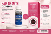 Hair Growth Combo (Kirkland Minoxidil + Hair Growth Roller)