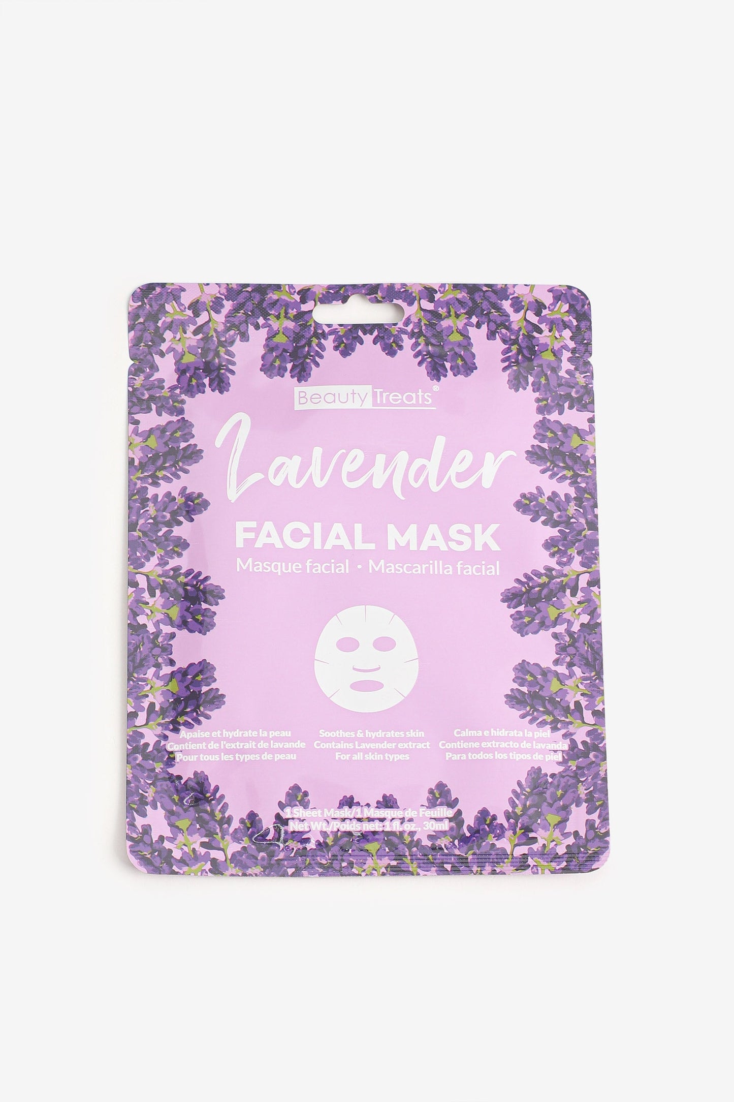 Lavender Face Mask