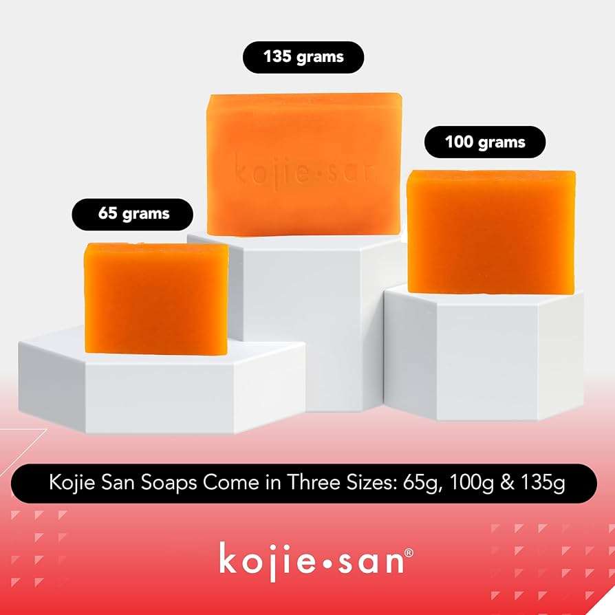 KOJIC SAN SKIN LIGHTENING BAR FACE CLEANSER 135G