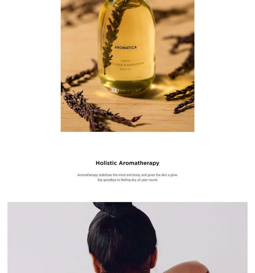 AROMATICA SERENE BODY OIL LAVENDER & MARJORAM