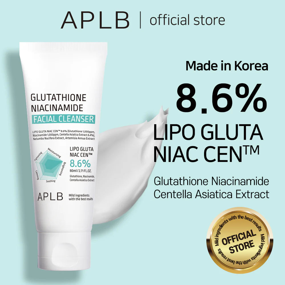 APLB GLUTATHIONE NIACINAMIDE FACE CLEANSER – QAMIA