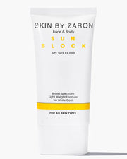 SKIN BY ZARON FACE & BODY SUN BLOCK SPF 50+ PA+++ SUNSCREEN