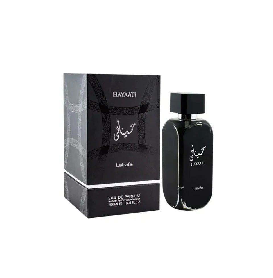 Lattafa Hayati Black EDP Perfume 100ml