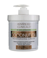 Advanced Clinicals Coconut Oil Body lotion | 16oz