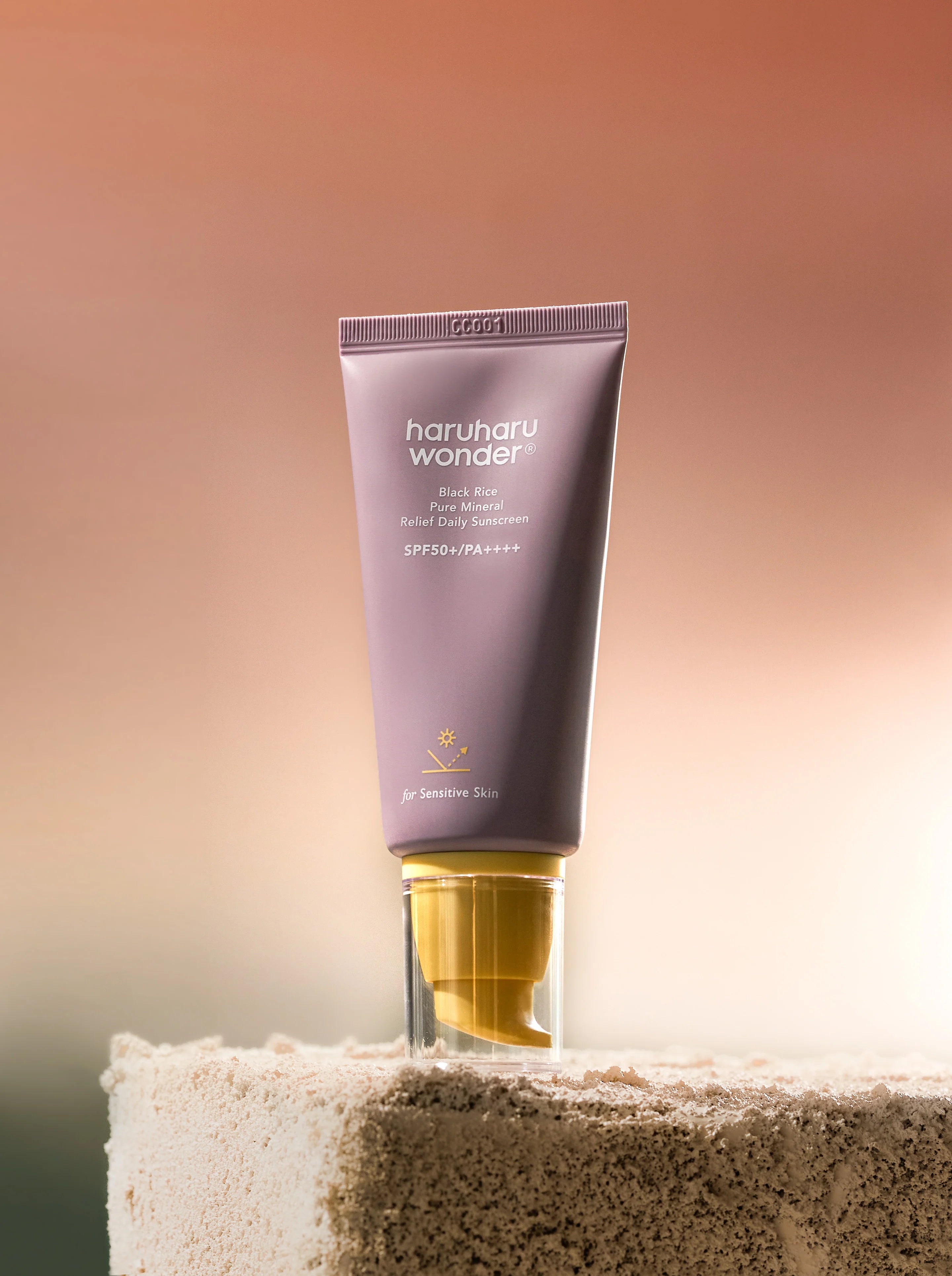 HARUHARU WONDER – BLACK RICE PURE MINERAL RELIEF DAILY SUNSCREEN