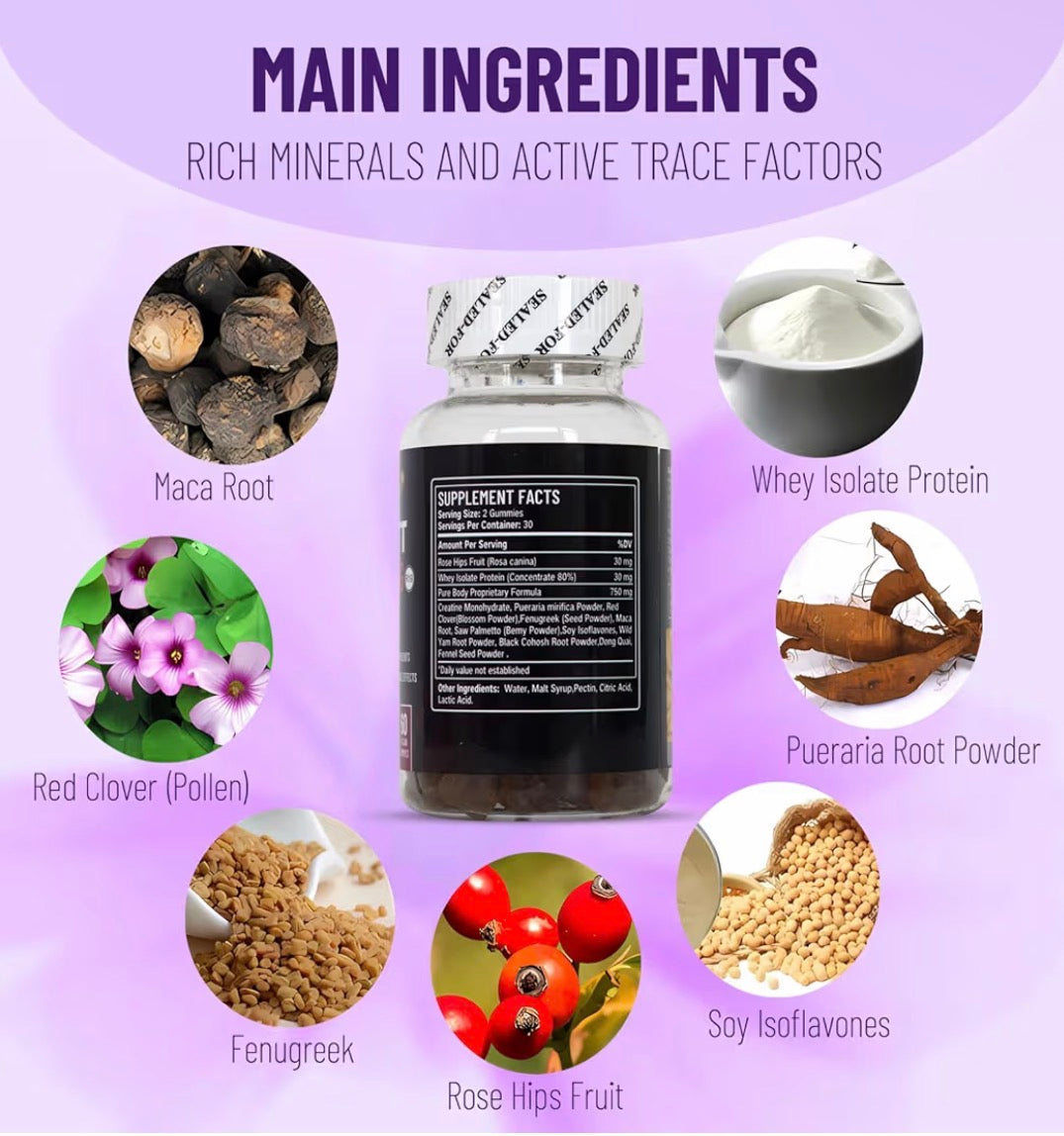 DAYNEE HIP & BUTT ENHANCING GUMMIES SUPPLEMENT