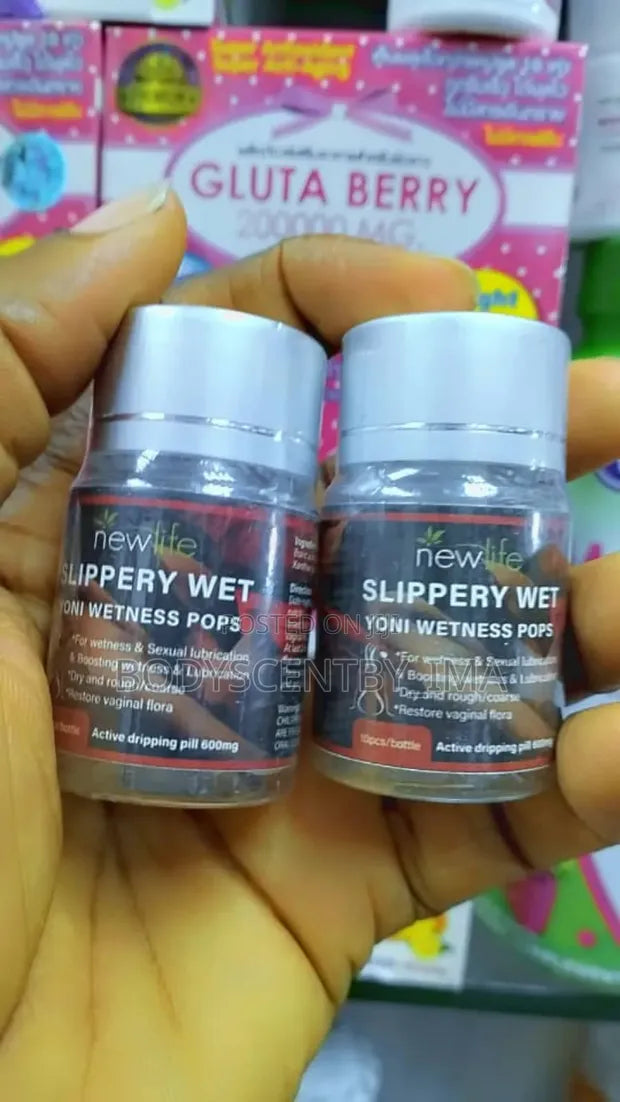 NEW LIFE SLIPPERY WET INTIMATE YONI WETNESS POPS SUPPLEMENT