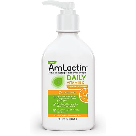 AMLACTIN DAILY VITAMIN C BODY LOTION WITH 7% LACTIC ACID 7.9 OZ (225 G)