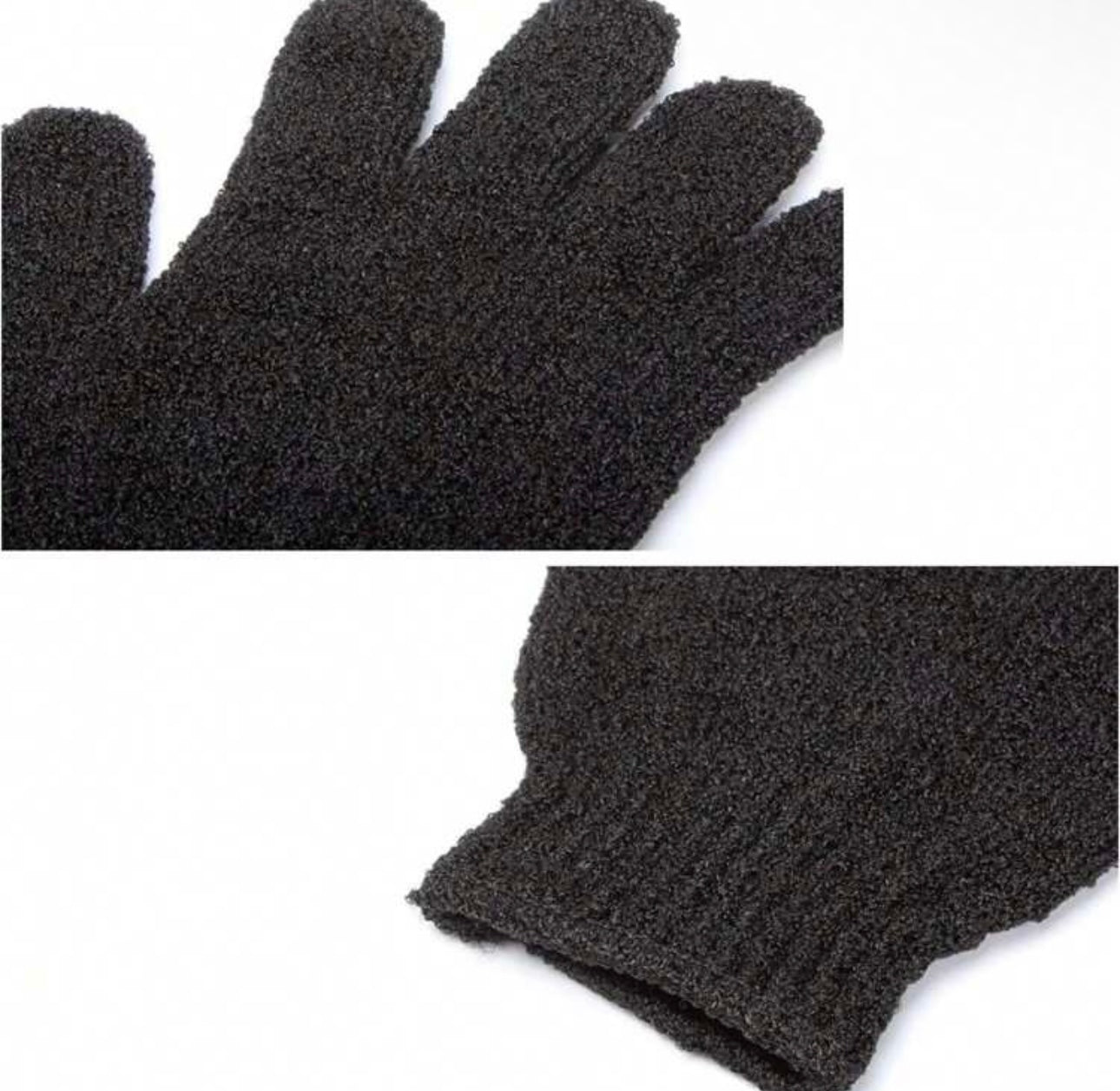 EXFOLIATING GLOVES – SPA-QUALITY SKIN SCRUBBING FOR SMOOTH, HEALTHY SKIN