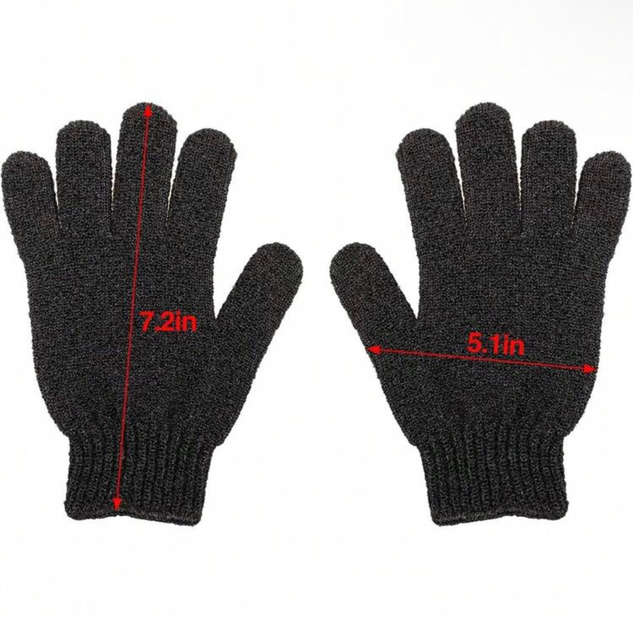 EXFOLIATING GLOVES – SPA-QUALITY SKIN SCRUBBING FOR SMOOTH, HEALTHY SKIN