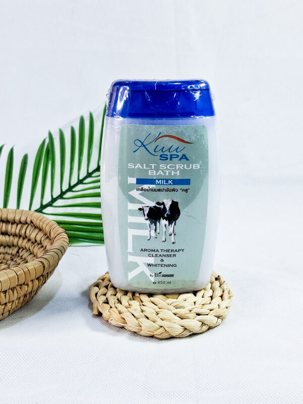 Kuu Spa Milk Salt Scrub Bath 450ml