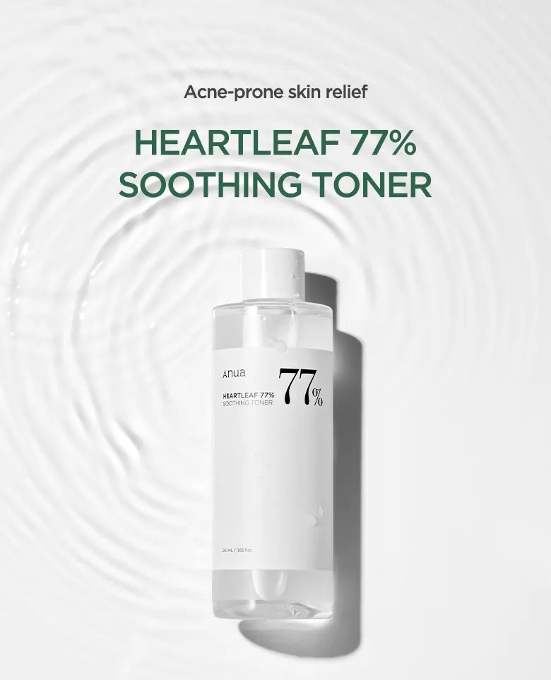 Anua - Tonique apaisant Heartleaf 77 %