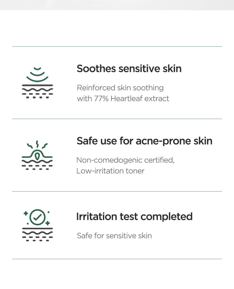 Anua - Tonique apaisant Heartleaf 77 %