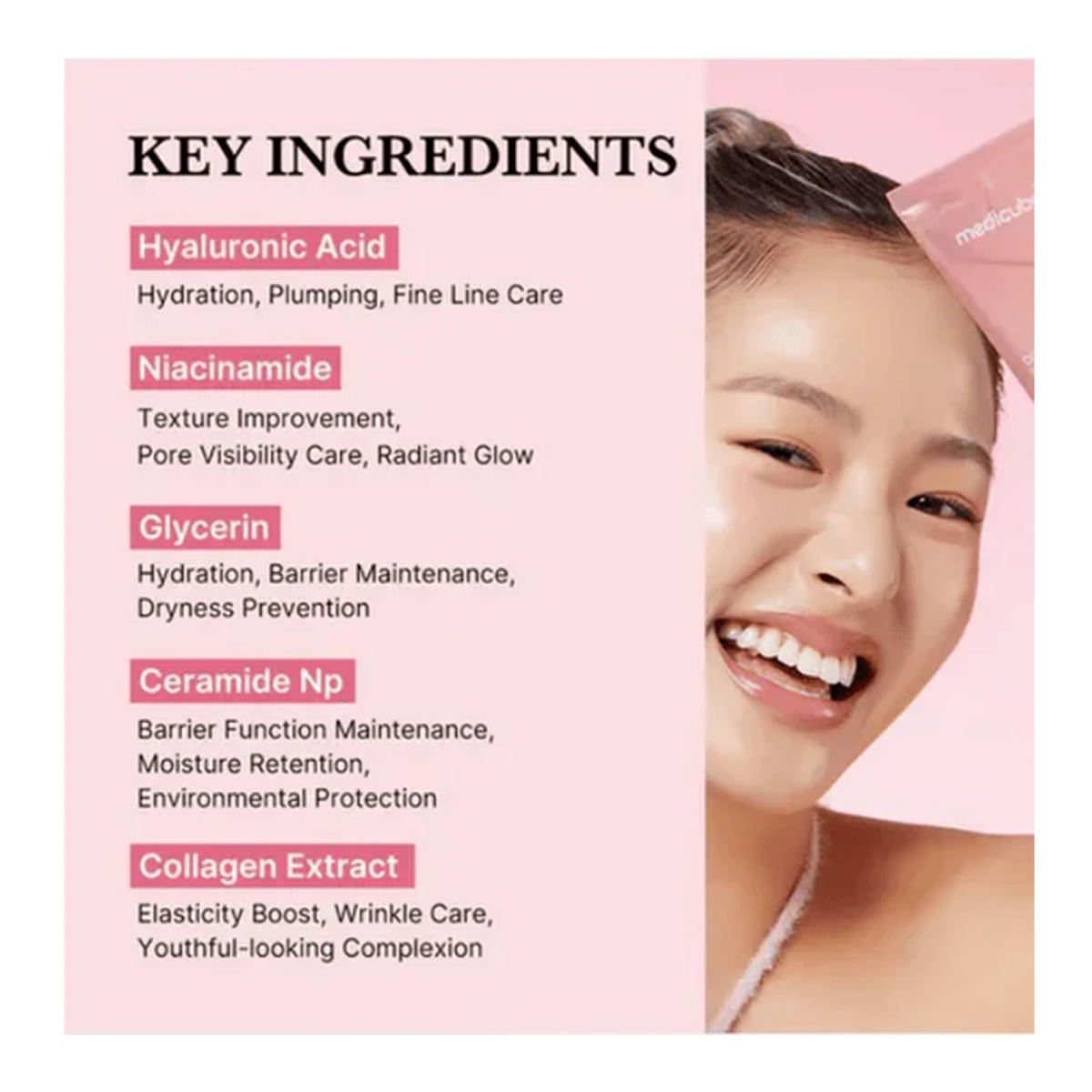 MEDICUBE COLLAGEN NIGHT WRAPPING MASK 75ml image 2